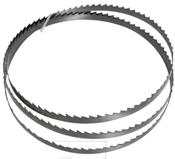 2 stücke Bandsägeblatt 55-1/8 Band Sägeblatt for HBS20 BS200A 1400 * 10 * 0,5mm 6 TPI