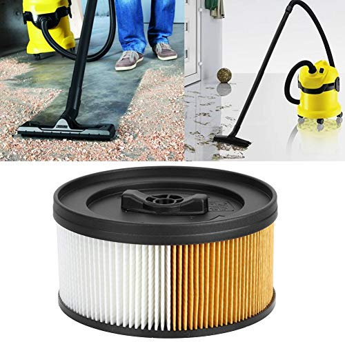 Ausla Aspirateur Filtre Remplacement Filtre à Aspirateur ACCESSOIRATION DES ACCESSOIRES DU FILTER COMPATIBLE AVEC WD4.000-WD4.999 WD5.000-WD5.999 Le Matériau ABS Réduit la Poussière Améliore