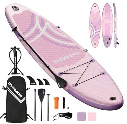 Gyfimoie Stand Up Paddling Board mit Sitz und Allem Zubehör,335 cm Sup Board für 2+1 Personen/Familien, Standup Paddle Board Komplett Set Tragetasche Paddel Finnen Luftpumpe Leash Repair Kit