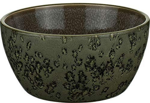 Bitz Bowl matt Green/Shiny Grey 12 cm
