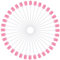 ULTNICE 100 Stück Mundpflegestäbchen Neutral Schaumstoff Einweg Wattestäbchen für Mundhygiene Propax Mundstäbchen Mundhygiene Sauber Gesundheit Med Comfort (Pink)