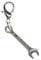 Royal Swan Wrench Charm Pendant Charms Craftsmen Wrench Tool Organza Gift Bag