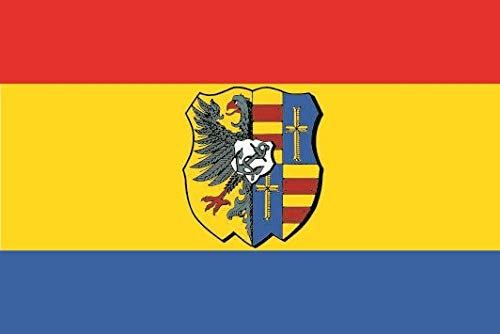 U24 Aufkleber Nordenham Flagge Fahne 8 x 5 cm Autoaufkleber Sticker