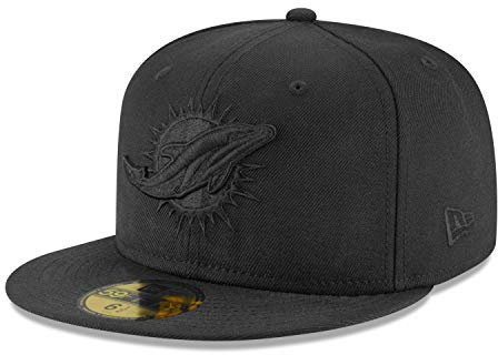 New Era 59Fifty Kinder Cap - Black Miami Dolphins - 6 1/2