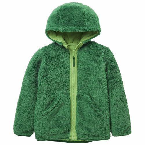Helly Hansen Unisex Bambini Kids Champ Reversible Jacket, Verde scuro, 6
