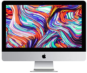 2019 Apple iMac con Retina 4k Display (21.5-pollici, 8GB RAM, 256GB SSD di Memoria) (Tastiera QWERTY ES) (Ricondizionato)