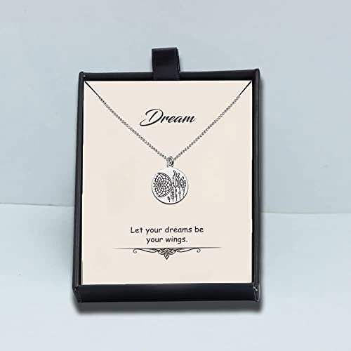 LeCalla 925 Sterling Silber Dreamcatcher myMantra Kettenanhänger für Frauen Teenager