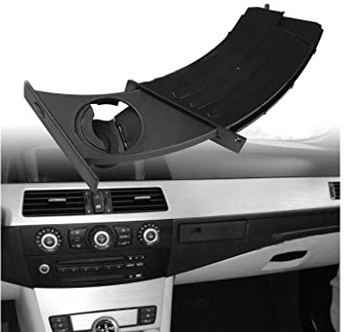 Porte-gobelet pour BMW 5 E60 côté gauche noir