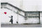 1000 Teile Puzzle Banksy-Graffiti-Mädchen mit roter Ballon-grauer Liebe Holz Puzzle Erwachsene Stress Freisetzung Spiel 1000 Piece 29.5x19.6inch(75x50cm) Kein Rahmen