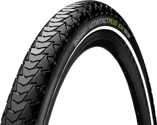 Continental Unisex-Adult Econtact Plus Bicycle Tire, Schwarz, 20, 20 x 2.00