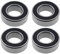 YINETTECH 4PCS 163110-2RS Deep Groove Ball Bearings Double Rubber Seal Bearings Carbon Steel for Bike Rear Hub Industrial Equipment 16x31x10mm