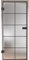 HORI® Glasdrehtür im Loft-Design Lofttür Industrial Design 1972 x 834 mm I DIN links