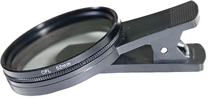 52mm CPL Obiettivo della Fotocamera del Telefono Polarizzatore Circolare Filtro dell'obiettivo Accessori universali per la Maggior Parte degli
