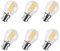 WULUN 4 W LED-Glühbirne, Bayonnate G45 B22, 2700 K, Warmweiß, 400 lm, Vintage-Glühbirne, nicht dimmbar, 6 Stück