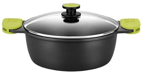 Bra Cazuela Alta Aluminio Fundido Foodie Induccion 24 Cm