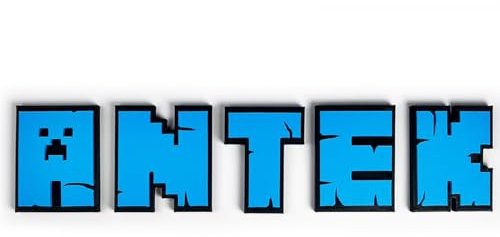 3D Buchstaben Buchstaben Minecraft-Stil Wandaufkleber Buchstaben für die Wand Dekorationen Kinder 1 stuck (L)