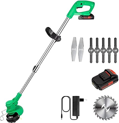 ABBNIA Tondeuse à Gazon électrique sans Fil, Batterie au Lithium 36V, Outil de Jardinage électrique de Type Poussoir