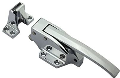 EPASHA Cold storage door handle,Cold room handle latch,Warehouse Door Handle Lock, Zinc Alloy Door Lock Adjustable Door Handle Oven Steam Box Freezer Door Cooling Handle