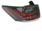 RUIHAHA Auto Rückleuchten für Lexus CT200H 2011-2013 Rücklicht Montage Heckleuchte Rückleuchte Hintere Bremsleuchte Hinten Stop Indicator Light Ersatz Einbauteile,Left