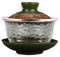 XDAWQP Chinesische Glaskeramik-Teetasse, Gaiwan, Porzellanterrine, Reisekessel, Teeservice, Zubehör