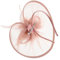 CRILSTYLEO Tee-Party-Hut modischer Hut besondere Anlässe Hut Damenhut für Veranstaltungen Wein Hüte festliche Hüte Tea-Party-Kopfschmuck für Damen Fascinators für Frauen Teeparty Plastik Rosa