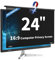 DEJIMAX Protezione schermo privacy da appendere per monitor da 23-24, clip magnetica, vista a 28°, antigraffio, filtro luce blu