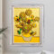 Figures Display Box for LE-GO for 31215 Van Goggh – Sunflowerrs Acrylic Dustproof Transparent Custom Display Case Storage Box (No Model)