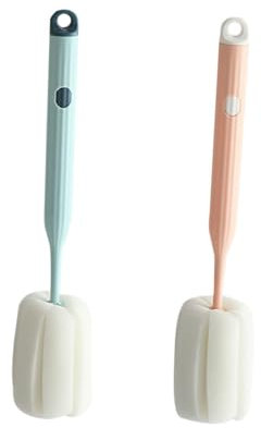 Vaguelly 2stücke Flaschenbürste Sanfte Für Babyflaschen Und Thermosflaschen Wiederverwendbar Leicht Mit Aufhängeloch Für Und