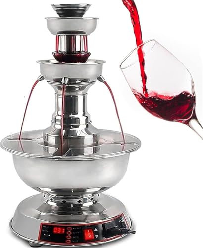 1.5-3.5 L Champagne Fountain Machine Electric Fountain Drink Machine Fountain Device Fountain Machine for Cocktail Red Wine Drinking