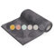 Blumtal Badematte 50x80 cm Hochflor - Oeko-TEX zertifizierter Badteppich - Badematten & Badteppiche - Duschvorleger - Badvorleger rutschfest waschbar - Bath Mats - Bad Teppich waschbar in Dunkelgrau