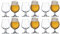 Stölzle Lausitz Tulipán de cerveza de la serie Berlín, 0,3 l, 390 ml, juego de 12 vasos de cerveza altos funcionales, atemporales y elegantes con giro de cerveza + juego de 4 pajitas de acero