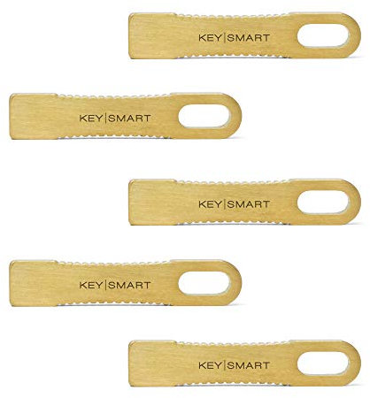 KeySmart CleanKey Mini - berührungsloser Handwerkzeug-Stifttüröffner Kontaktloser Knopfschieber für automaten (5er Pack)