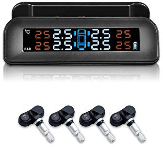 Reifendruckkontrolle Reifendruckkontrollsystem, Universal Solar Power Wireless tpms Reifendruckkontrollsystem , Interner/externer Sensor , C260 Reifendrucküberwachungssystem Schwerlast