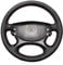 MEWANT Lenkradhülle aus Kunstleder Mikrofaser Leder Lenkradbezug per Hand Nähen für Benz W211 E230 E280 E350 CLS350 CL500 G500 G55 AMG SL350 CLK 200 240 280 350