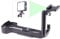 FOTGA Vertical Shoot Quick Release Plate L-Shaped Bracket Holder Hand Grip with Cold Shoe Mount for Canon EOS M50 Mirrorless Camera Body Compatible with Arca-Swiss Standard