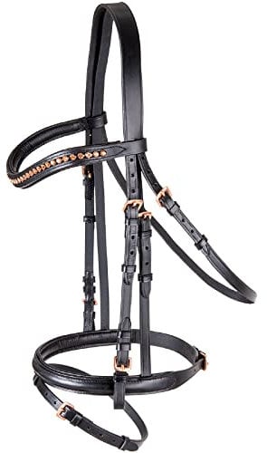 WALDHAUSEN Star Trensenzaum Rosemary, WB, schwarz