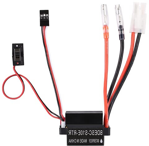 Contrôleur de vitesse électronique brossé, protection contre la surchauffe du contrôleur de vitesse brossé pour bateau RC 320A vers l'avant vers l'arrière pour le modèle de voiture