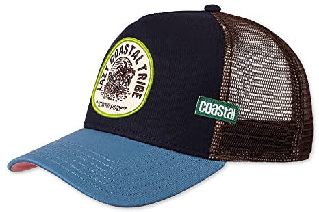Coastal Lazy Tribe Navy/Slate HFT Trucker Cap