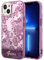 Guess GUHCP14SHGPLHF - Custodia rigida per iPhone 14 da 6,1, fucsia/fucsia