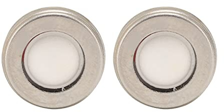 2Pcs 10mm 32Ω Headphone Speaker Driver, Professional PU LCP Diaphragm Strong Bass Replacement Headphone Speaker Parts