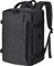 Leyrica Zaino da Viaggio per Ryanair/Wizzair 40x20x25 Bagaglio a Mano Unisex Borse da Cabina per Laptop 15 pollici Daypack Casual Zaino Università/Lavoro Impermeabile (Grigio)