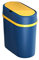 Cosmin Trash Can Electronic Automatic Garbage Bin Waterproof Bathroom Kitchen Dustbin Intelligent Waste Bin Blue