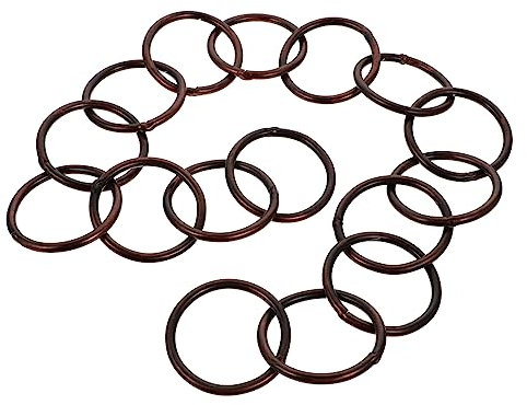 Yardwe Regenkette Japanisches Dekor Retro-Dekor Bling-Dekor Kupfer-Regenkette Dachrinnenketten Fallrohr-Regenkette Heim-Regenkette Dekorative Regenkette Für Dachrinne