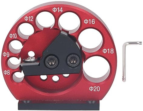 Dübelmacher-Vorrichtungssatz, 8 Löcher, Hartmetalleinsätze, Dübelmacher, 8 Mm Bis 20 Mm, Verstellbarer Dübelschneider, Elektrische Bohrmaschine, Fräsdübel, Rundstab-Hilfswerkzeug