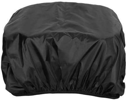 LOVIVER Bike Basket Cover, Sunproof Basket Rain Cover, Bike Basket Liner for Tricycles Adult Bikes Motorcycles, Black, L