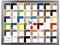 Multicolore Bilderrahmen Posterrahmen Puzzlerahmen 51x69 cm Grau Gewischt 69x51 cm mit weisser Rückwand und klarem Acrylglas