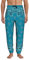 woerexker Herren-Jogginghose, traditionelles Paisleymuster, Bandana, Türkis, Workout, Laufen, Baggy-Hose, modische Hose, Schwarz , M