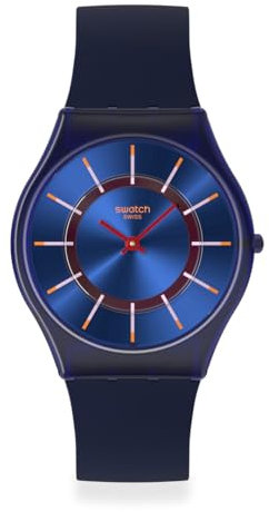 Swatch Very Jazzy Berry SS08N117, blau, Riemen