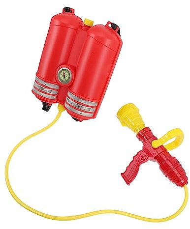 BESTonZON Feuerlöscher Wasserspielzeug Für Jungen Und Mädchen Rucksack Wassersprüher Für Strand Pool Gartenparty Wasserspielzeug Für Jungen Und Mädchen