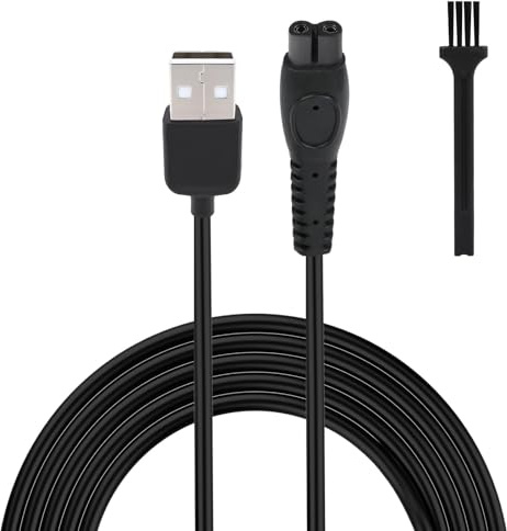Lueden Charger for Philips One Blade 5V Cable Shaver USB Charging Cable | for OneBlade QP2834 QP2824 QP2724 QP2734 QP4631 QP1324 X3053 X3001 X5004 X5012 S7885 S7887 S5884 MG5910 MG5920 Power Cord